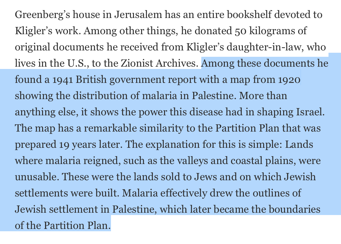You can only imagine how the Arab/Ottoman landlords must have gloated when they managed to sell absolutely useless, malaria-infested land to Jews.  https://www.haaretz.com/amp/israel-news/.premium.MAGAZINE-how-malaria-shaped-the-future-map-of-israel-1.5866664