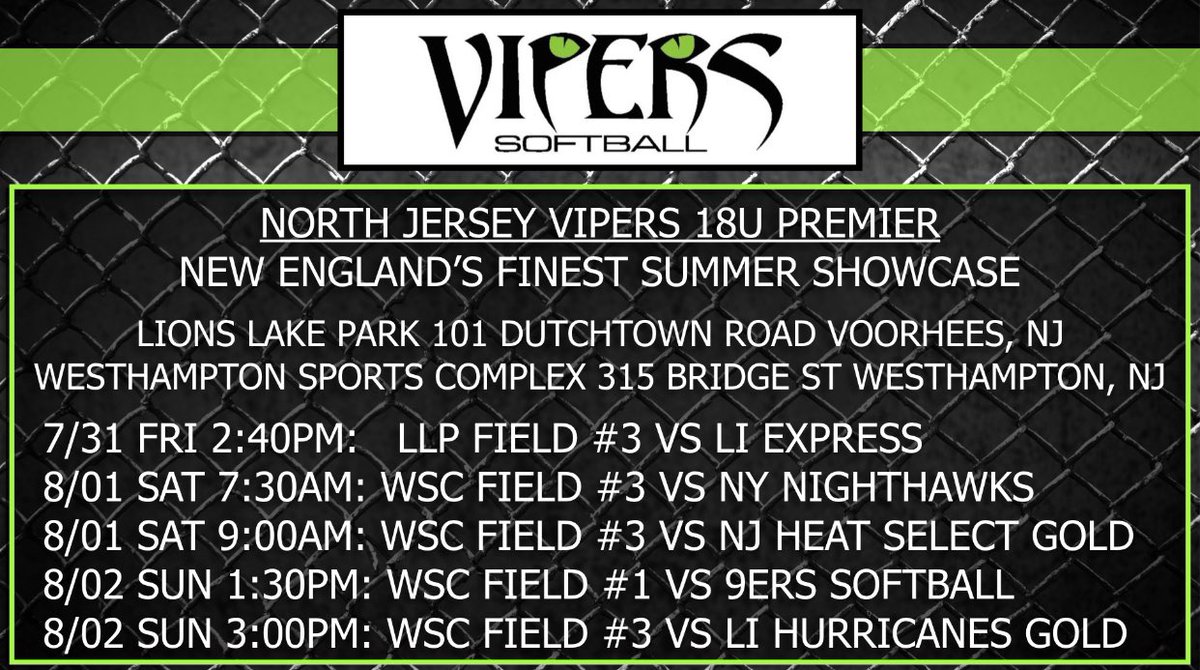 oliviacataldo13's tweet photo. Looking forward to a great weekend at New England’s Finest Showcase! @UConnSoftball @DukeSOFTBALL @NDsoftball @Bucknell_SB https://t.co/WZhHiCad2I