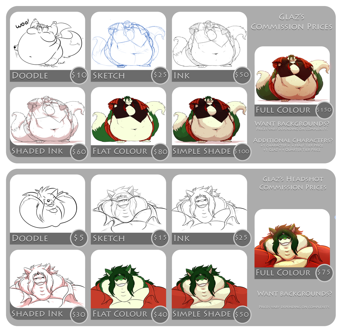 Glaz 🦊💚 (Closed for coms) tweet media