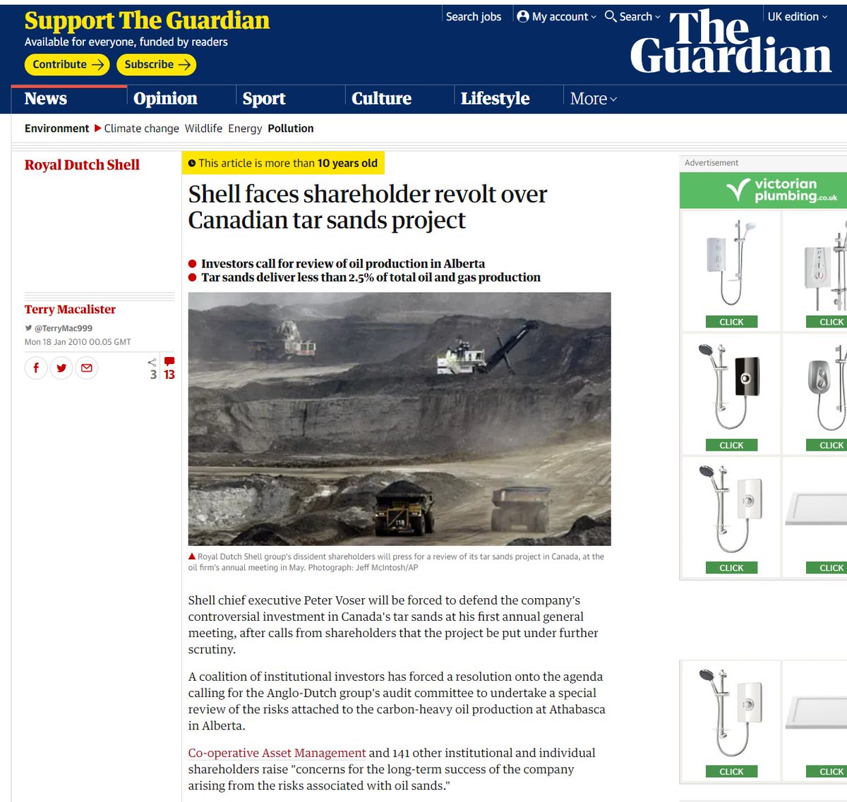 By 2010, we'd attracted the attention of mission-led asset owners &  #ESG pioneers, & working with  @ShareAction pulled together a large coalition to co-file at BP & Shell what were the largest ESG resolutions ever tabled in the UK.  #TarSands  #StrandedAssets