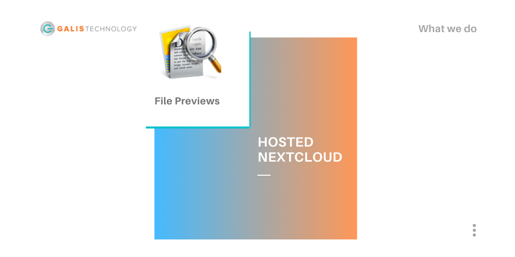 galistech's tweet photo. 💻HOSTED NEXTCLOUD
GTNC Nextcloud makes it easier and faster for users to distinguish their stuff by showing thumbnails of the files on web- interface. It saves more time, as well.

📞 855.455.0399 | 816.800.9867
info@galistechnetwork.com
https://t.co/WKgnuqLKKC
#kc #kcmo https://t.co/M4zt6JWAGu
