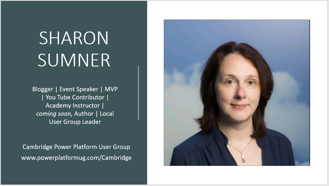 cambsppug's tweet photo. And the All-Star Award goes to @Sharon__Sumner! We are proud to say that our community leader is the winner of the Power Platform User Group All-Star Award! Congratulations!!!https://t.co/xNd5wh9kzi https://t.co/b61fP7QaTe