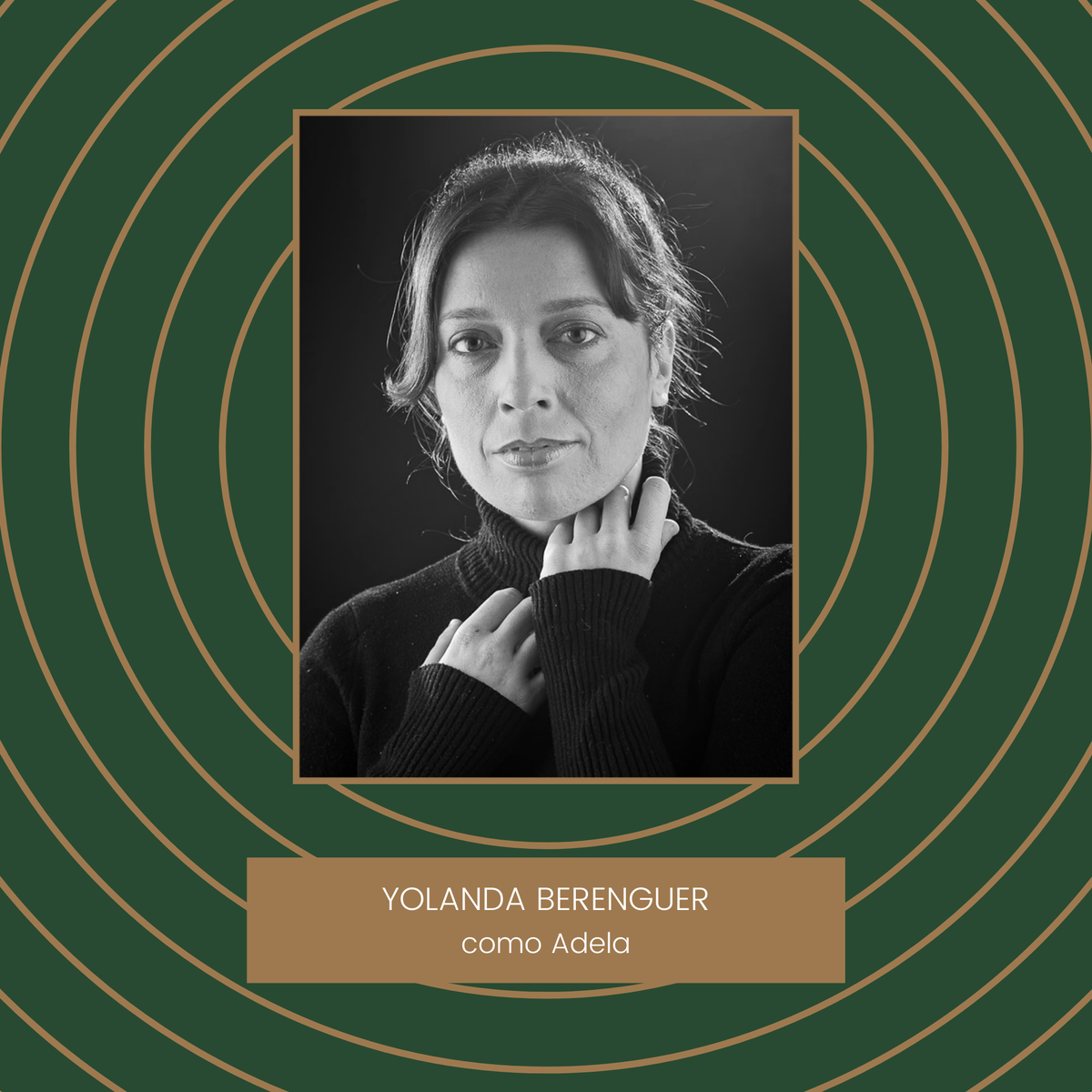 ElToca_discos's tweet photo. Continuando con nuestro elenco, damos paso a Yolanda Berenguer, la cual interpretará a Adela. 
En nuestra página web (link en bio) podéis descubrir en qué proyectos ha participado y conocer más sobre ella a través de sus redes sociales 🧐 #ElTocadiscos #conócenos #MeetOurTeam https://t.co/wKIs3PZJCf