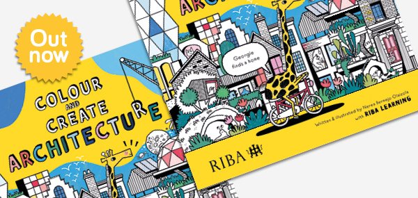 Colour and Create Architecture is illustrated by the incredibly talented @missbermi from @HTADesignLLP. This title is an ideal gift for those seeking ways to introduce children to the world of architecture in an enjoyable and creative way bit.ly/32EPBlr 📕📗📘✏️🦒