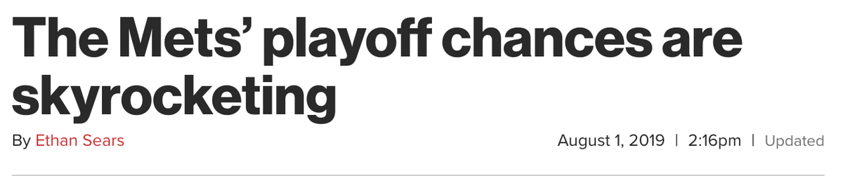 But it dies and it dies and it dies