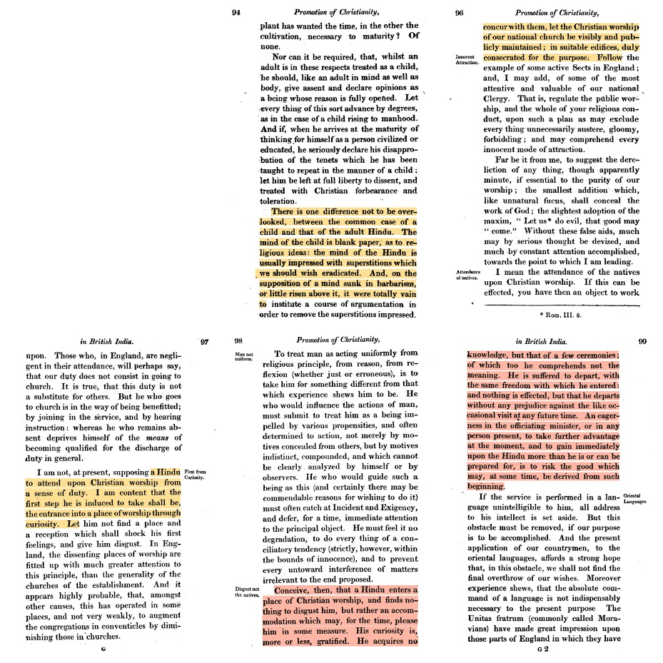 The Britishers' focussed on letting in Hindus in to the churches out of curiosity and that was seen as a big step towards Conversion.The pastors were assigned duties to find SICK and INFIRM for consolation and relief (a potential for convert)13/n