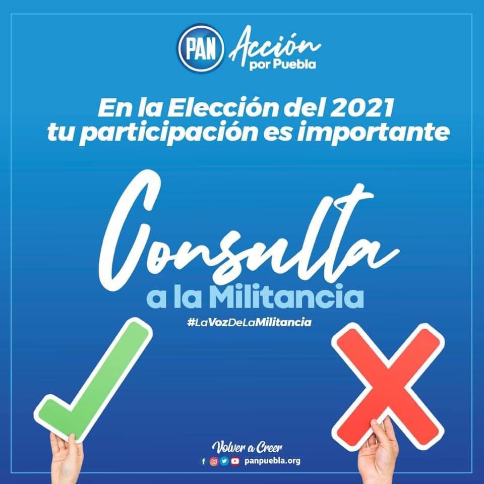 GenovevaHuerta's tweet photo. Gracias @abcradiopuebla1 #FernandoAbraham por permitirme invitar a los militantes del PAN a la consulta mediante su medio, juntos rumbo al #2021
#SíHayDeOtra https://t.co/gGMcLvfMeh