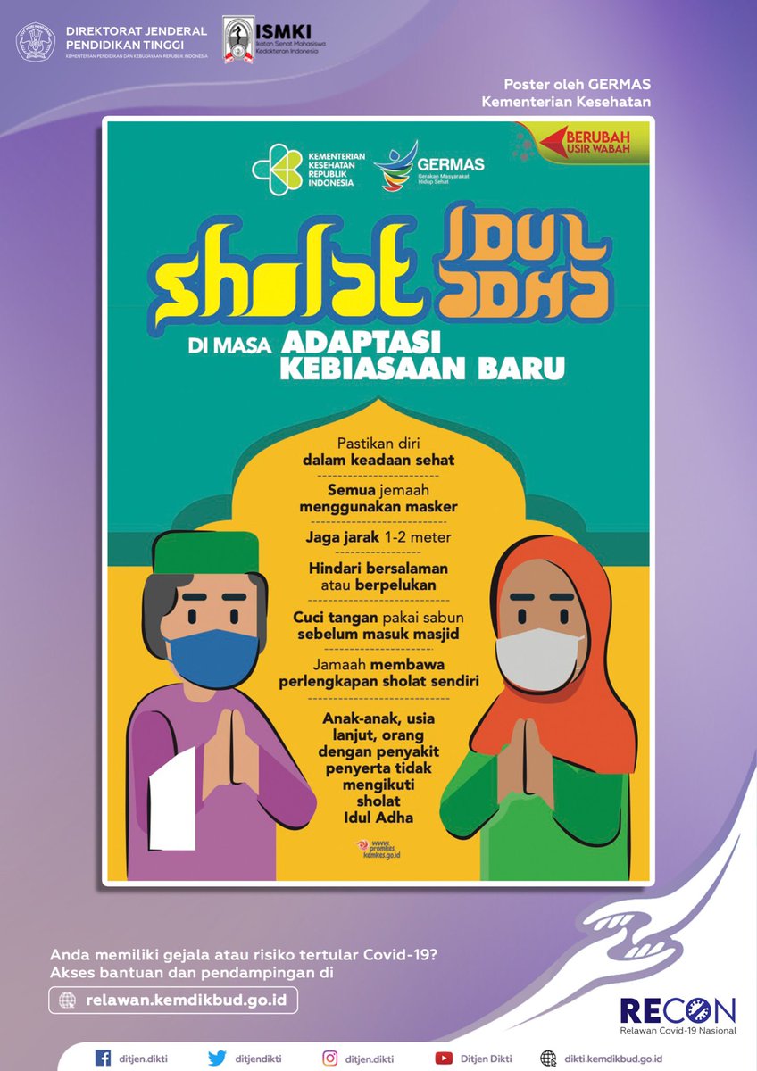 #relawankemendikbud #RECONSIGAP #SiapAdaptasi 
<a href="/ditjendikti/">PDDIKTI</a> <a href="/Kemendikbud_RI/">Kemendikbud RI</a> <a href="/ISMKI_Indonesia/">Indonesian Medical Student</a>