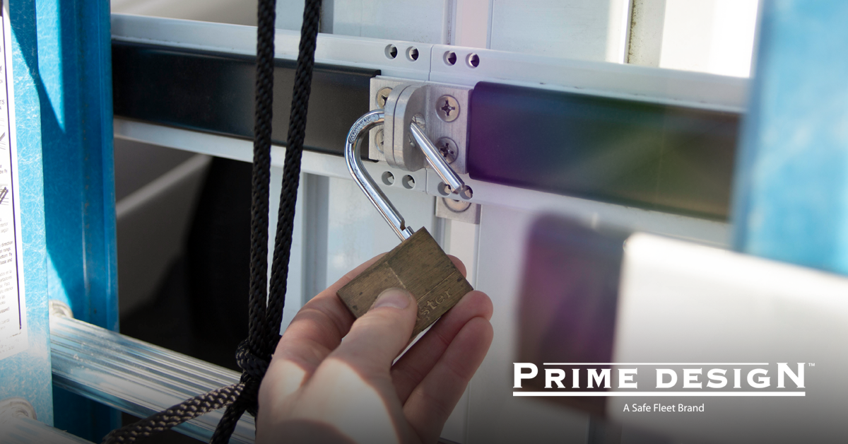 PrimeDesignRack's tweet photo. Secure your ladder with the Lock-N-Go upgrade for DeployPro! Learn more about this fast, safe, and secure ladder storage option: https://t.co/oNcas3Ab8b https://t.co/u0tDazdSbA