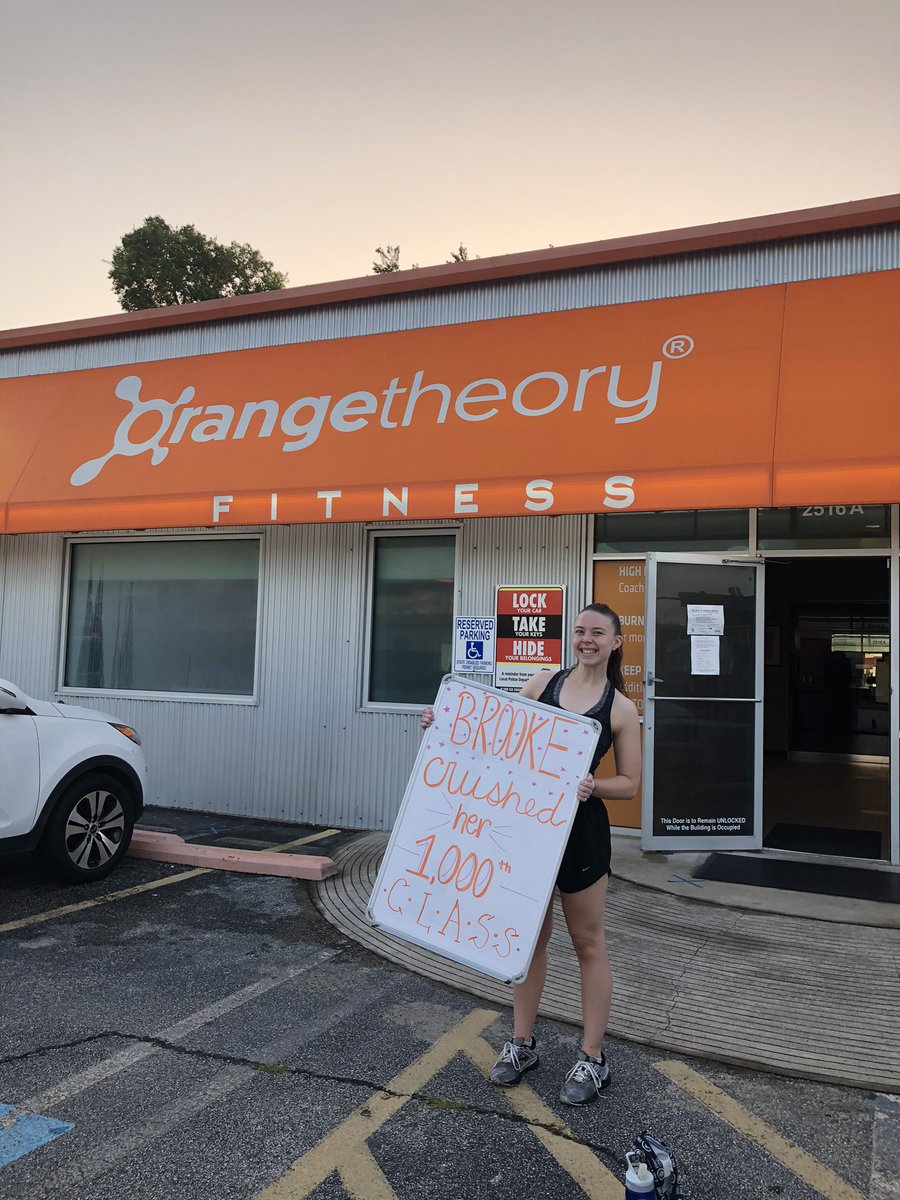 brookeej22's tweet photo. 1,000 classes in 4years!! @orangetheory can you sponsor me now?!? Please #otfstrong https://t.co/6Vg0WKqb5O