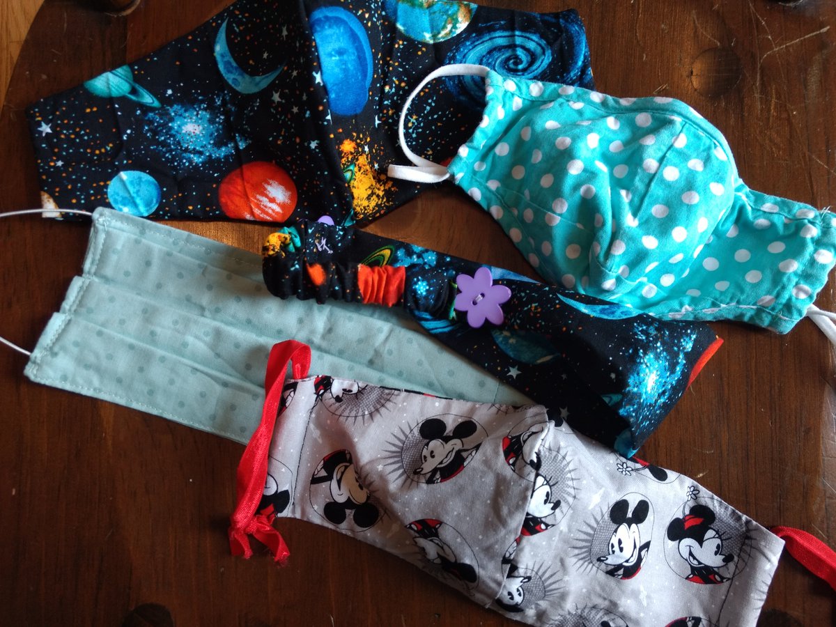 RoadRulesCamp's tweet photo. The project for Thursday is cloth face masks and button headbands. Boys Town, Restoring Dignity, and local hospitals are all accepting these donations! https://t.co/25Z4yprz0w