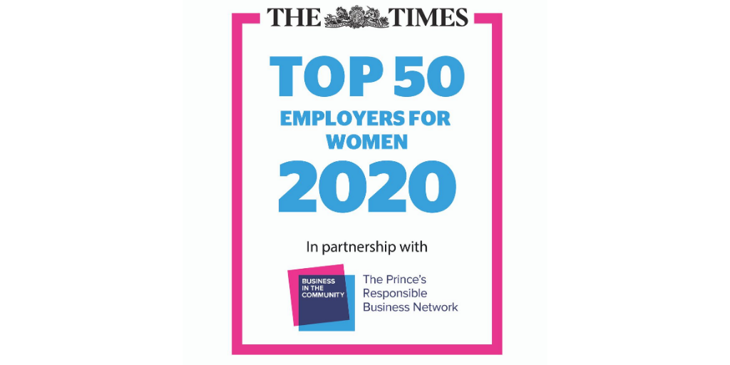 Delighted for the 7th consecutive year Sodexo has been named in The Times Top 50 Employers for Women as we continue to lead the way on workplace gender equality: ow.ly/XfV2102jBqp #GenderEquality