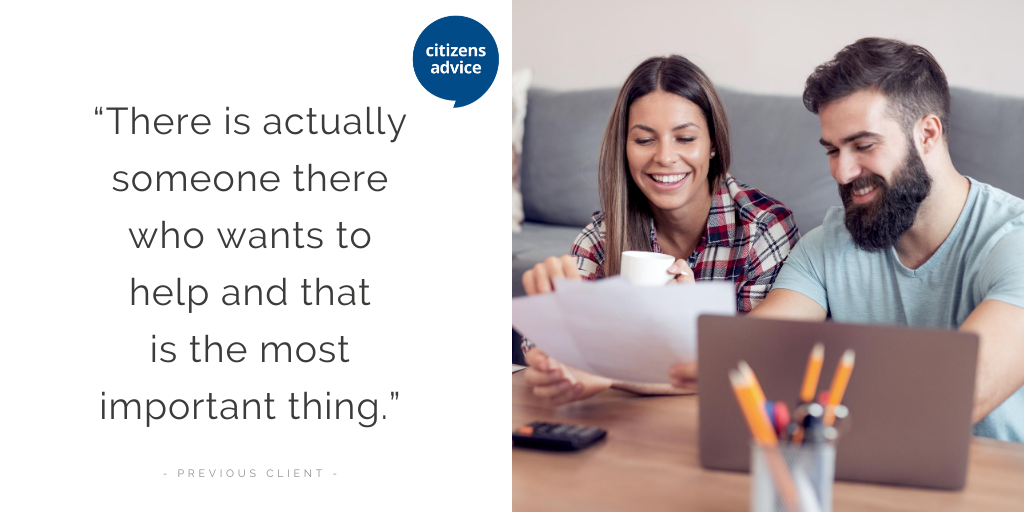 EastSuffolk's tweet photo. Don’t feel afraid to talk about your money worries with East Suffolk’s @CitizensAdvice services. No one will judge you for any decisions you have made. The team is there to suggest the right steps to deal with your debt. (1/2) https://t.co/S9eAyPQb2e