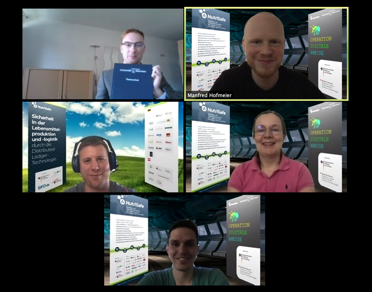NutriSafe_DE_AT's tweet photo. Heute hat Herr Blume an der #UniBwM im Rahmen von #NutriSafe seine Masterarbeit zu Resilienzanalyse von #SupplyChains mittels #Simulation erfolgreich abgeschlossen und somit letzte Leistung für den Master erbracht. Wir gratulieren ihm und danken für die Unterstützung im Projekt. https://t.co/I0nPcIDGwj