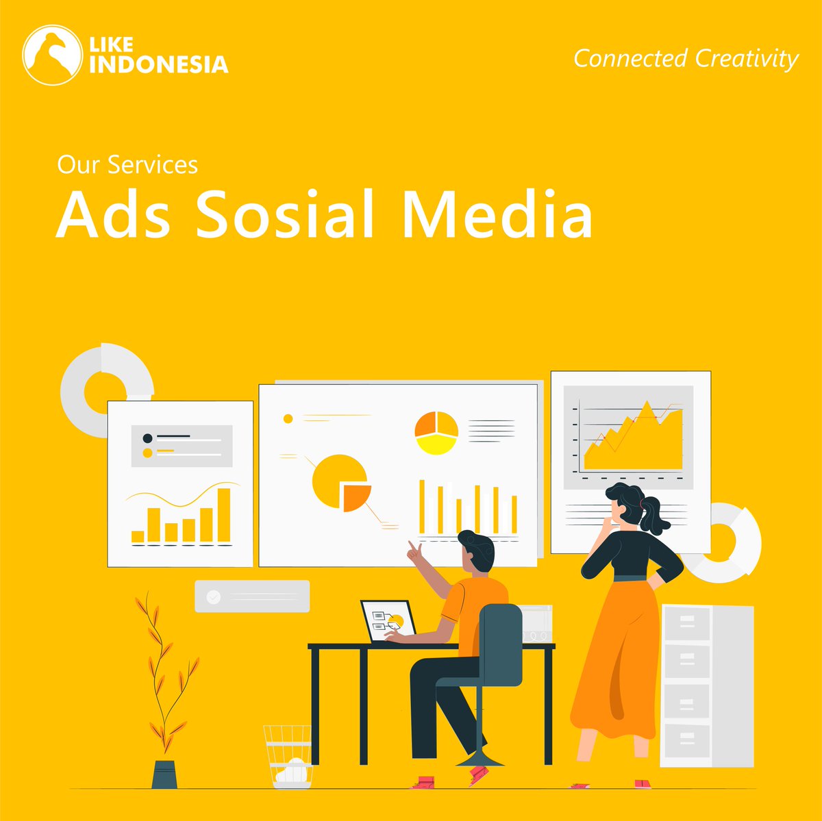 likedigitalcom's tweet image. Promosikan bisnis melalui media sosial secara profesional.

Ciptakan promosi bisnis anda dengan cara yang cepat, tepat tanpa batas dan jangkauan yang luas.

Join Us! like-indonesia.com

#likeindonesiacom #connectedcreativity #ads #advertising #marketing #digitalmarketing