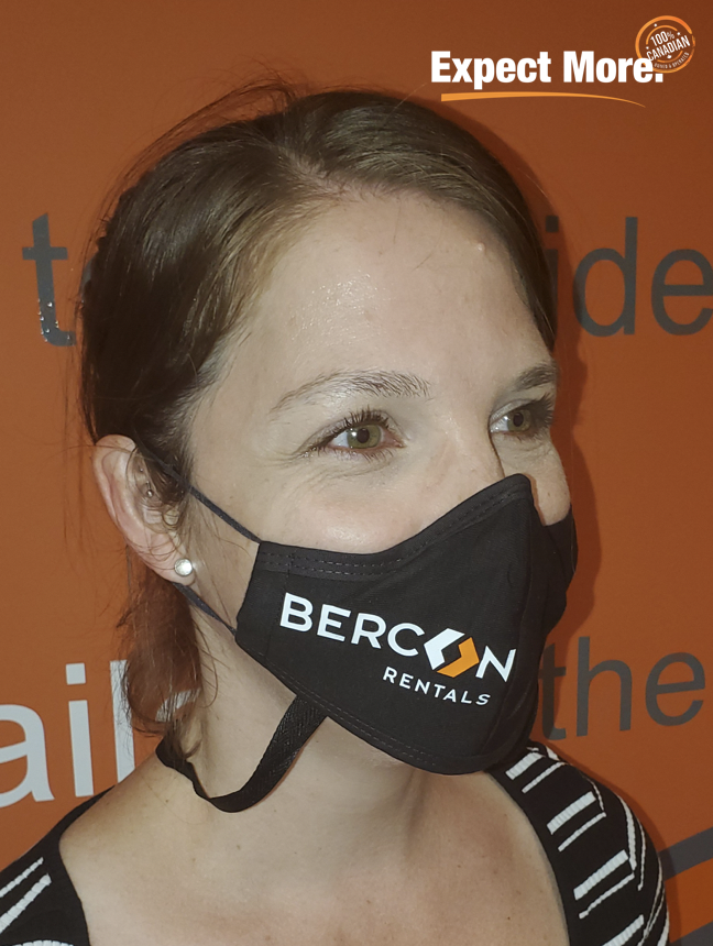 BerconR's tweet photo. At Bercon, we're serious about the safety of our employees, customers and fellow Ontarians. We are pleased to support our local suppliers with masks made in Canada, for Canadians who care. You can Expect More from Bercon Rentals. #localsupporter #Canadianmade https://t.co/PD4QhK6Ldb