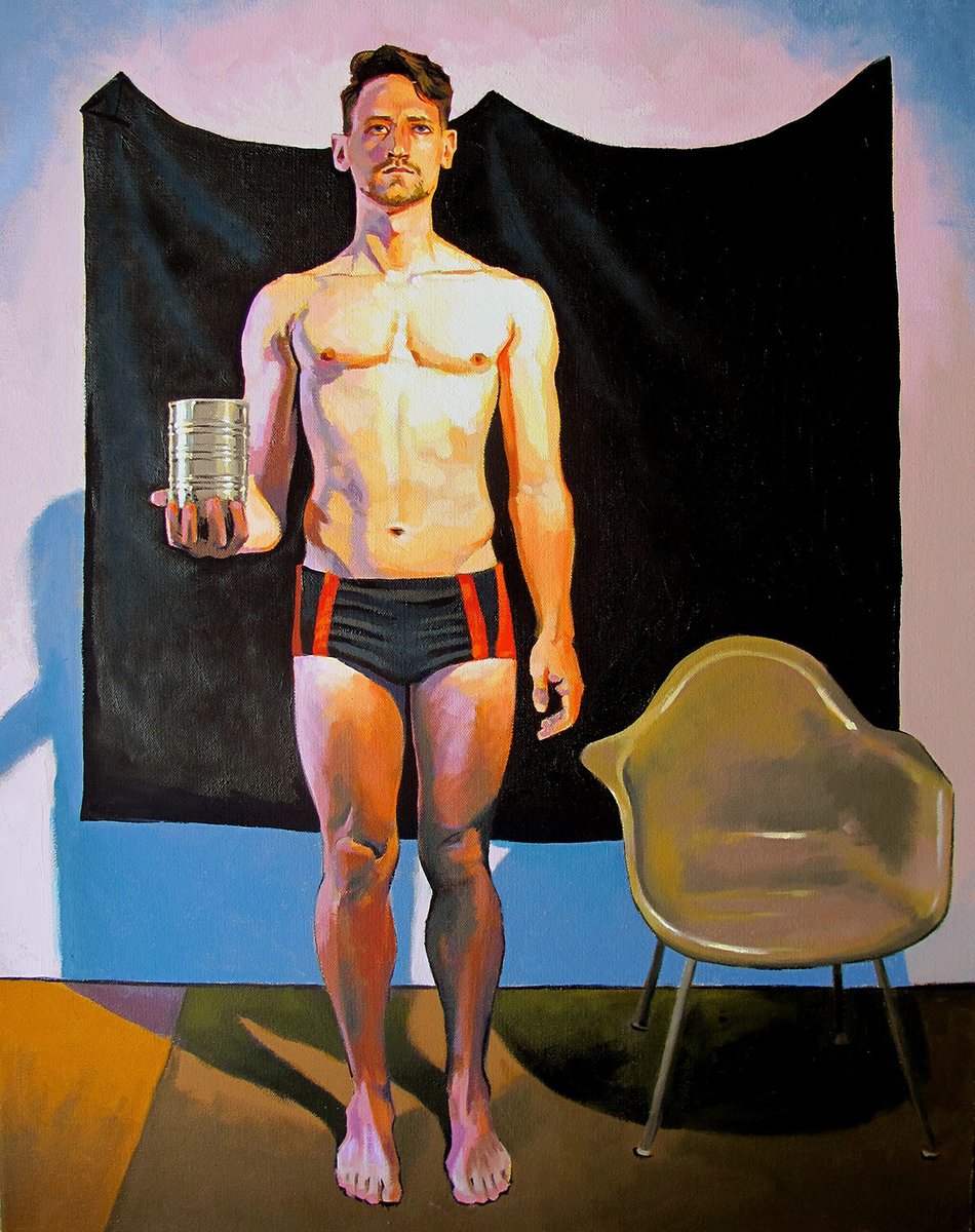 queerguru's tweet photo. Queerguru gets a sneak preview of the new Show of #ChristopherSousa one of the best #queer artists in #Ptown opens at @WSArtGallery on 8/7    https://t.co/tNzsdjvSxb @ILoveGayPTown  @PtownBizGuild  @ILoveGayArt https://t.co/SssESFI4YF
