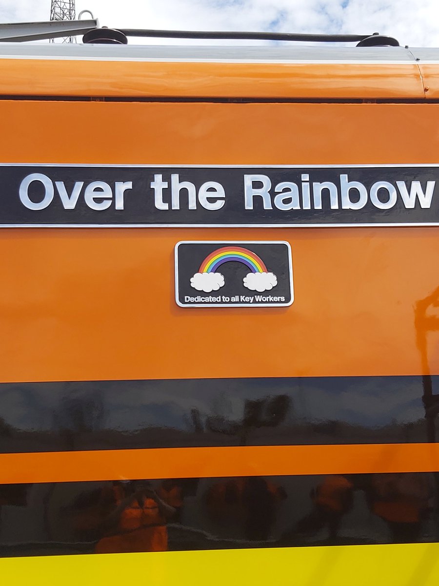 We proudly present 'Over The Rainbow' recognising all key workers delivering vital goods and supplies during these challenging times. #keyworkers #StaySafe #overtherainbow