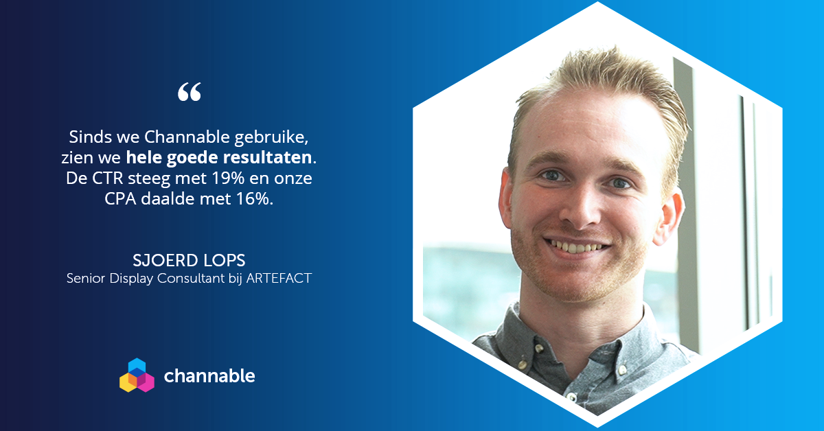 Met behulp van Channable heeft Artefact gepersonaliseerde advertenties kunnen maken voor hun klanten die zowel een hogere #CTR als een lagere #CPA hebben gegenereerd. Link: bit.ly/314xBOG