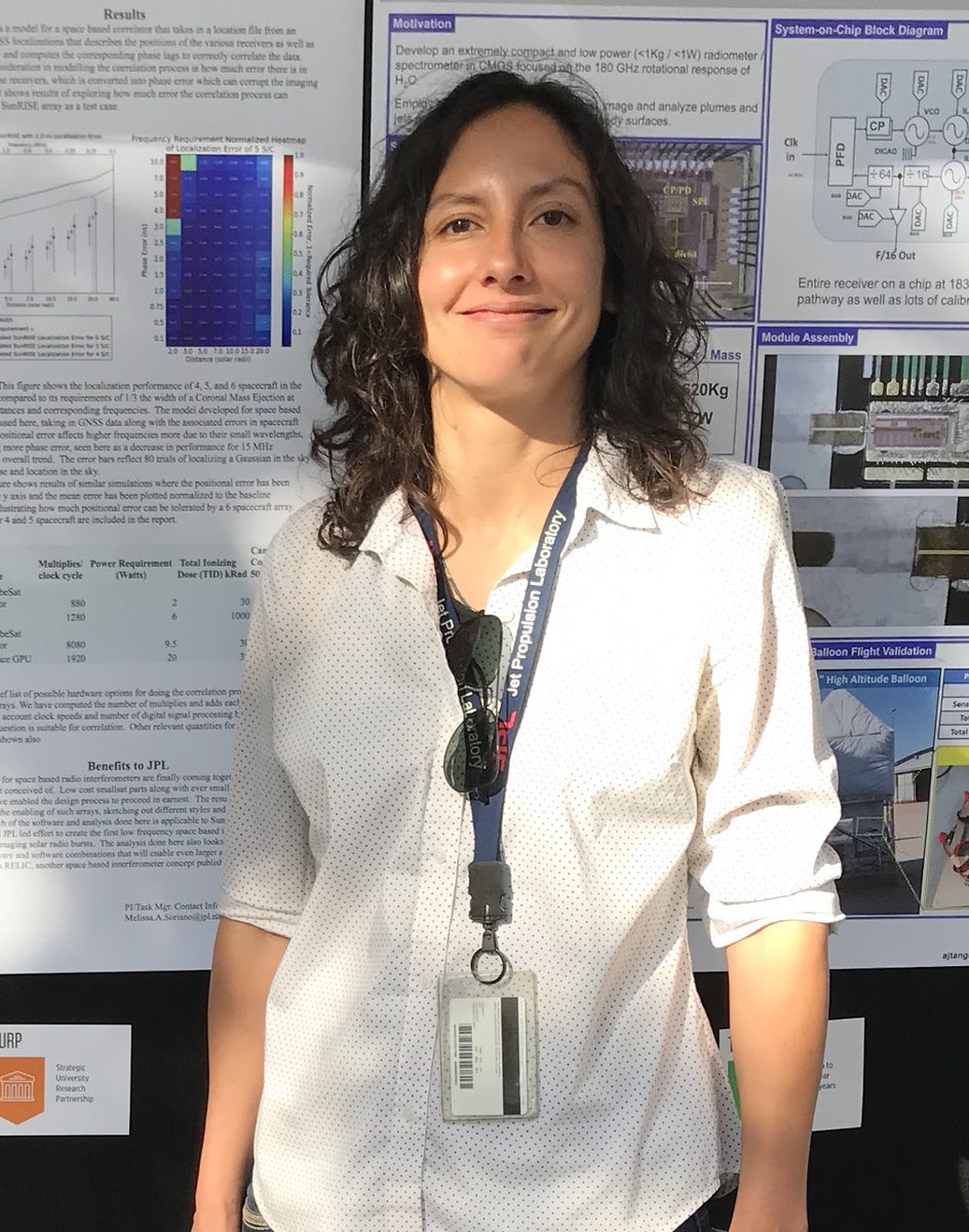 Meet Melissa Soriano Telecom System Engineer working on  @NASAPersevere  @MarsCuriosity  @NASAJuno  @EuropaClipper . She is Peruvian American. "I am an electrical and computer engineer. I’ve been at JPL for 15+ years."  @nasa_es  #CuentaAtrasHaciaMarte    #LatinxInSpace  #CountdownToMars  