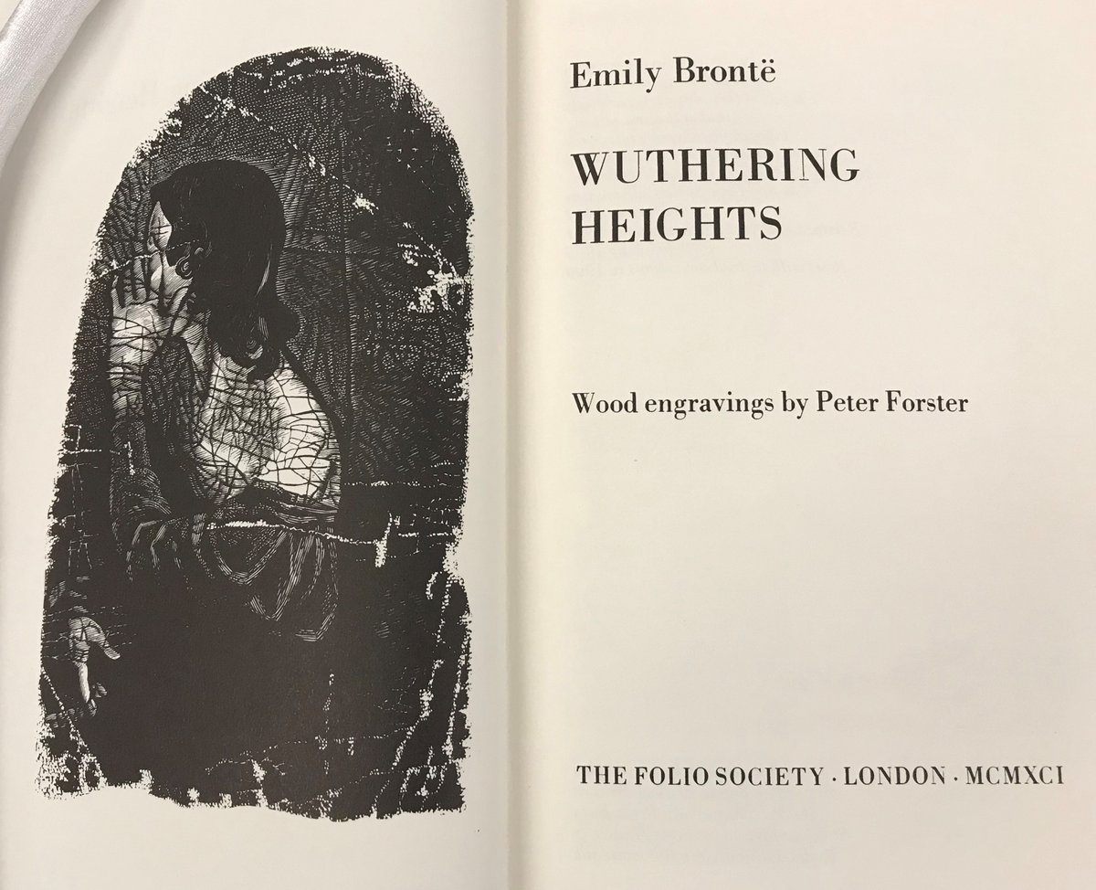 BelfastCentLib's tweet photo. On this day in 1818 Emily Brontë was born. Our image features a copy of ‘Wuthering Heights’ held in the Fine Book Room in Belfast Central Library. #BelfastCentLib #connectwithheritage #OnThisDay # EmilyBrontë https://t.co/9K88SD4xWr