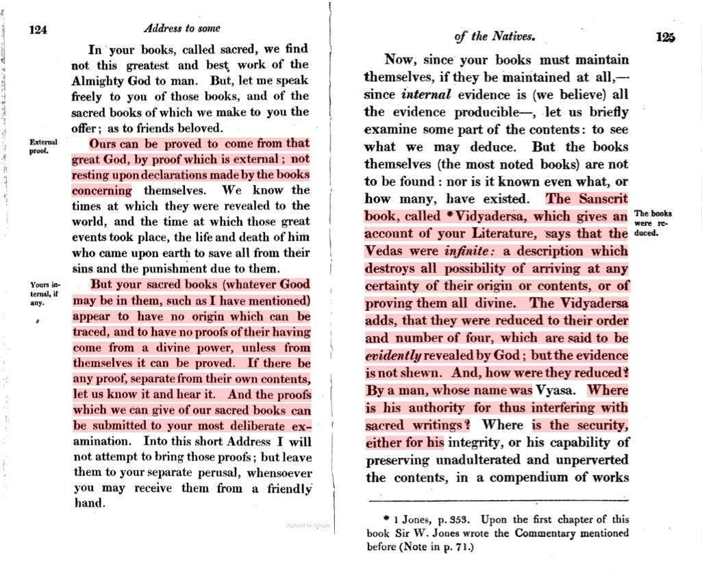 Addressals to possible situations were summarised.EG. 1. Question the ORIGIN of Vedas2. If  #VEDAS are infinite, How  #Vyasa was able to reduced them in finite numbers that too unadultered, unperverted.16/n