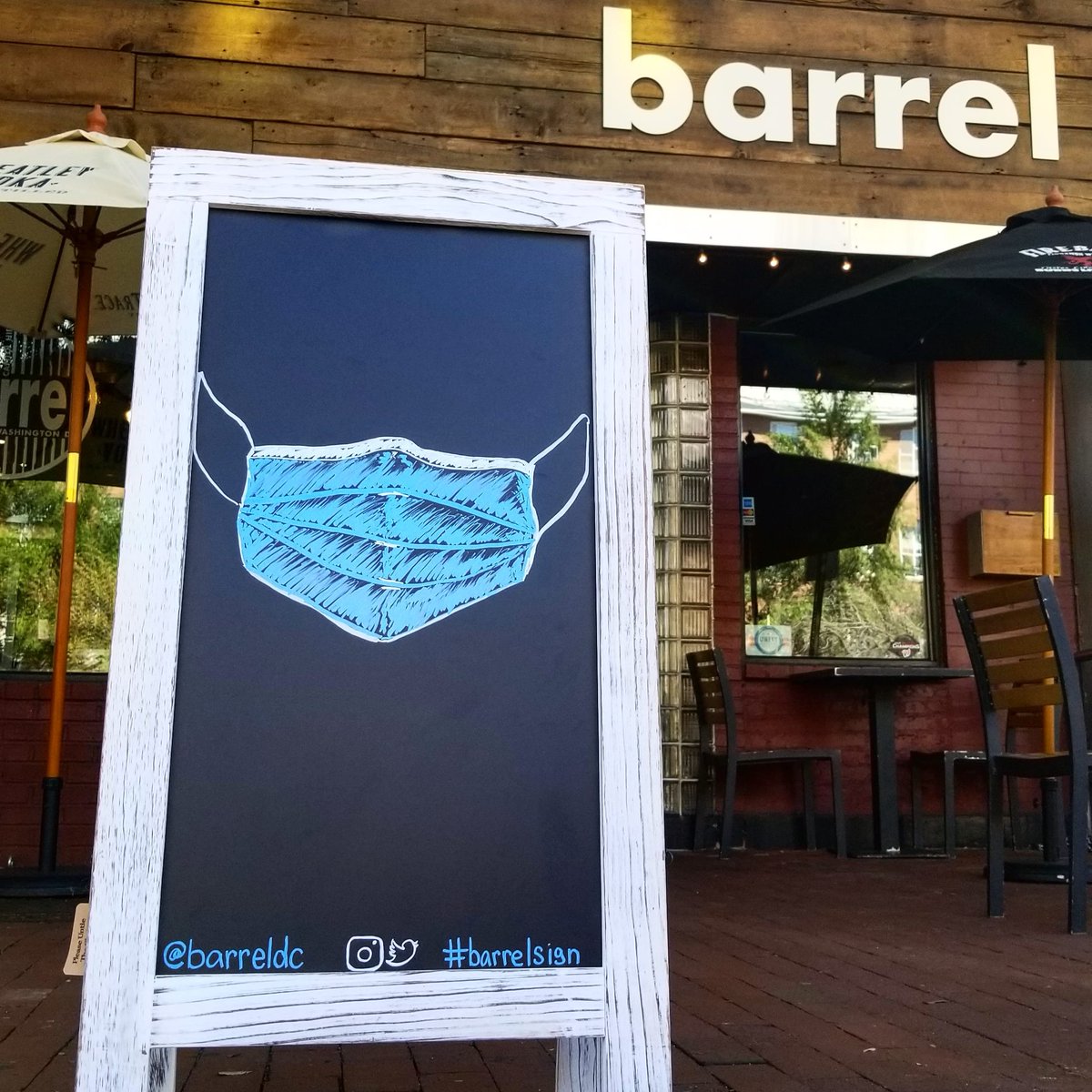 BarrelDC's tweet image. #BarrelSign 2020 Edition. 😷