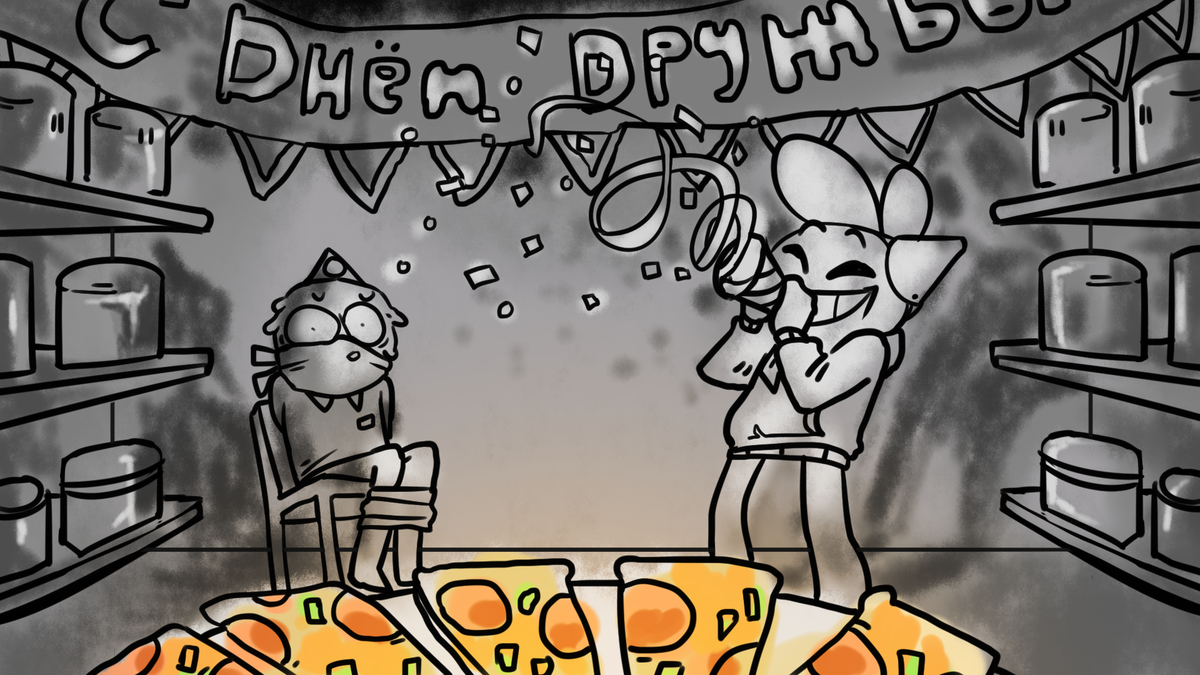 BitchBernard's tweet photo. Russia celebrates friendship day on July 30! Yay!!
#lwys #WEBTOONFanArt #livewithyourself #friendlyTodd https://t.co/eMkIj1uOqr