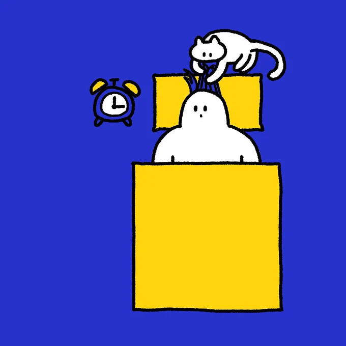 ねむれないよる きみのせいだよ 