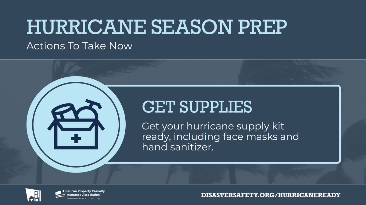 TeamAPCIA's tweet photo. Floridians in the projected path of Tropical Storm #Isaias should get their hurricane supply kit ready with seven days of food, water, and supplies for your family, including your pets. https://t.co/6ogEwEbD1r