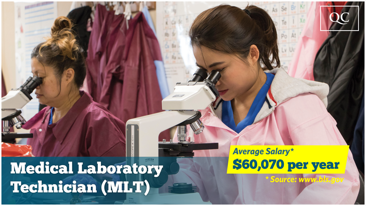 QuincyCollege's tweet image. Jobs in the healthcare field are growing. Get started on becoming a Medical Lab Technician at Quincy College this fall, and help saves lives without ever touching a patient!

Get started at info.quincycollege.edu/learnmore

#MedLabTech #Healthcare #MedicalLabProfessionals