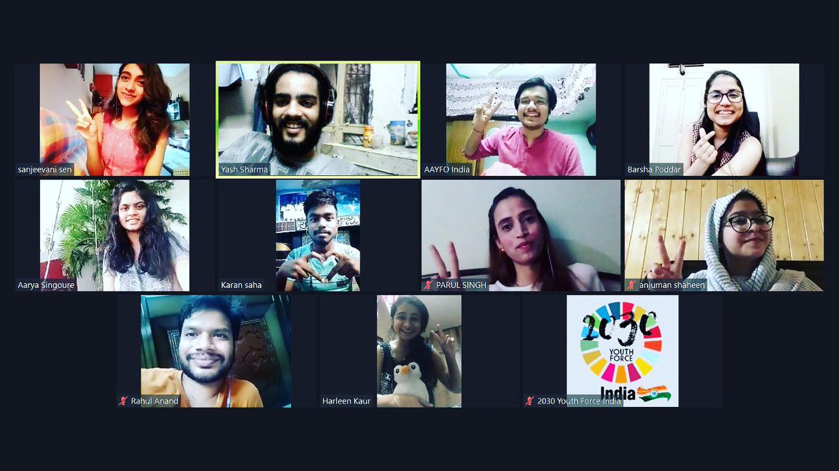 2030YFIndia's tweet photo. Learning, Unlearning and Relearning made easy!9 days thought us a lot! But most importantly we lived each moment.Reflections are much needed. Not an end,was just a begining. To each one of us!
Together we can, and we will.Not a GoodBye to Virtual Summer School 2020. https://t.co/RCS20g0Px6