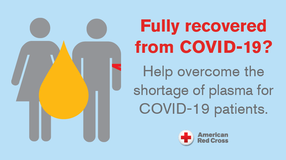 Good morning, Tigard! We need your help. 

<a href="/RedCross/">American Red Cross</a> announced a shortage of plasma &amp; urgent need for #COVID__19 donors (those who recovered from COVID-19), as they have a unique ability to help up to three patients recover from the virus w/ each donation. tigard-or.gov/corona/