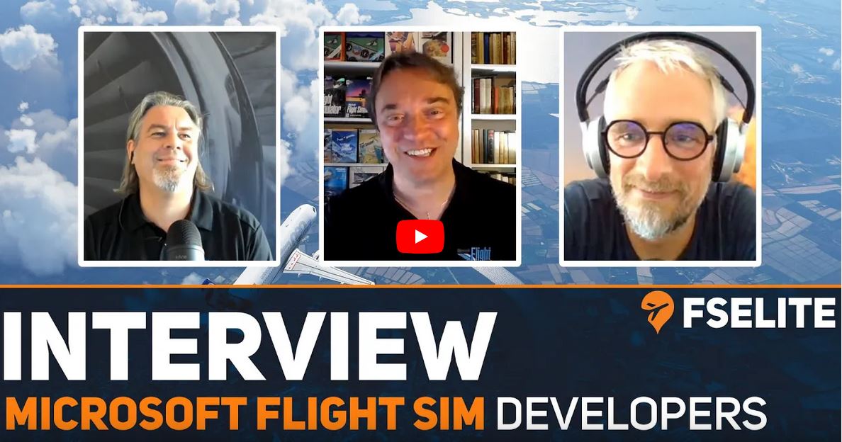 AsoboStudio's tweet photo. Check out Martial and David's interview for @FSElite @MSFSofficial #MicrosoftFlightSimulator #skyiscalling #wanderlust #theworldisbig https://t.co/NIrKivnKBP