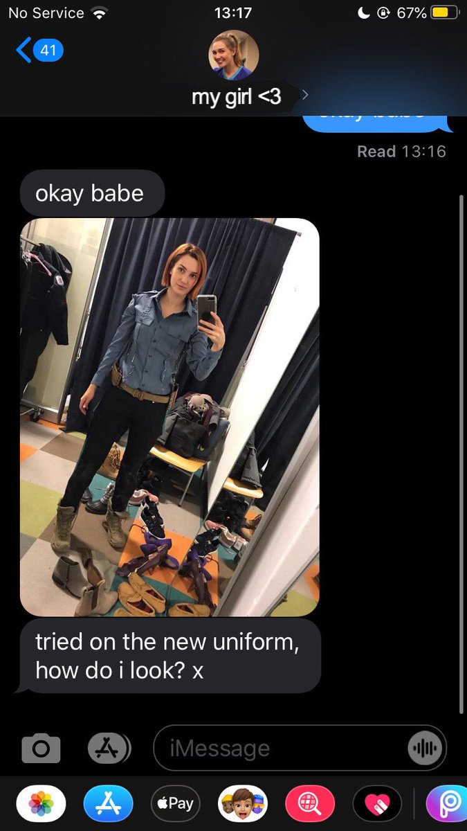 your phone if nicole haught was your girlfriend, a thread: