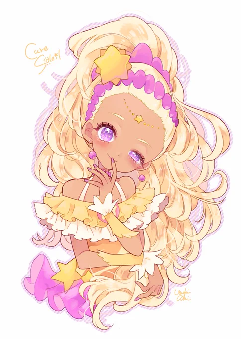 おばいばこより

キュアソレイユちゃん☀️

お題箱に入ってたメッセージがすごくお願いしてくれている感じだったので自分も描きたくなって、、ありがとうございました! 