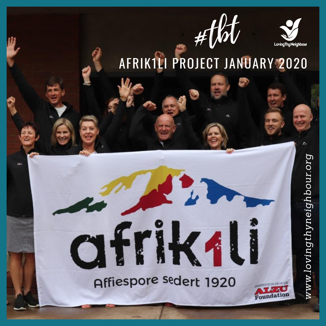 LovingThyNeighb's tweet photo. #TBT2020 to the Affie 100 Fonds's outstanding project, #Afrik1li that we had the privilege to be a part of! 

#LovingThyNeighbour https://t.co/QWT41kiCcX