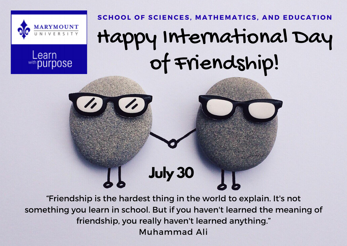 In challenging times that undermine peace and social harmony #Friendship stands for human solidarity.  Our bonds of camaraderie are the foundations for a better world where we are all united for the greater good.