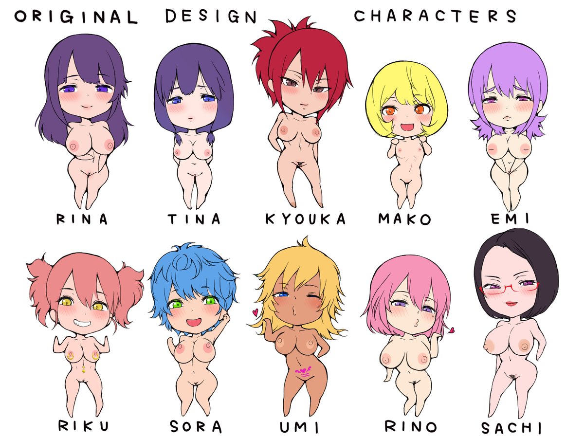 「芋ぱにオリキャラ・オリジナルデザインキャラ一覧表」
気になるとご意見いただいてたので表にまとめてみました😙✨ 