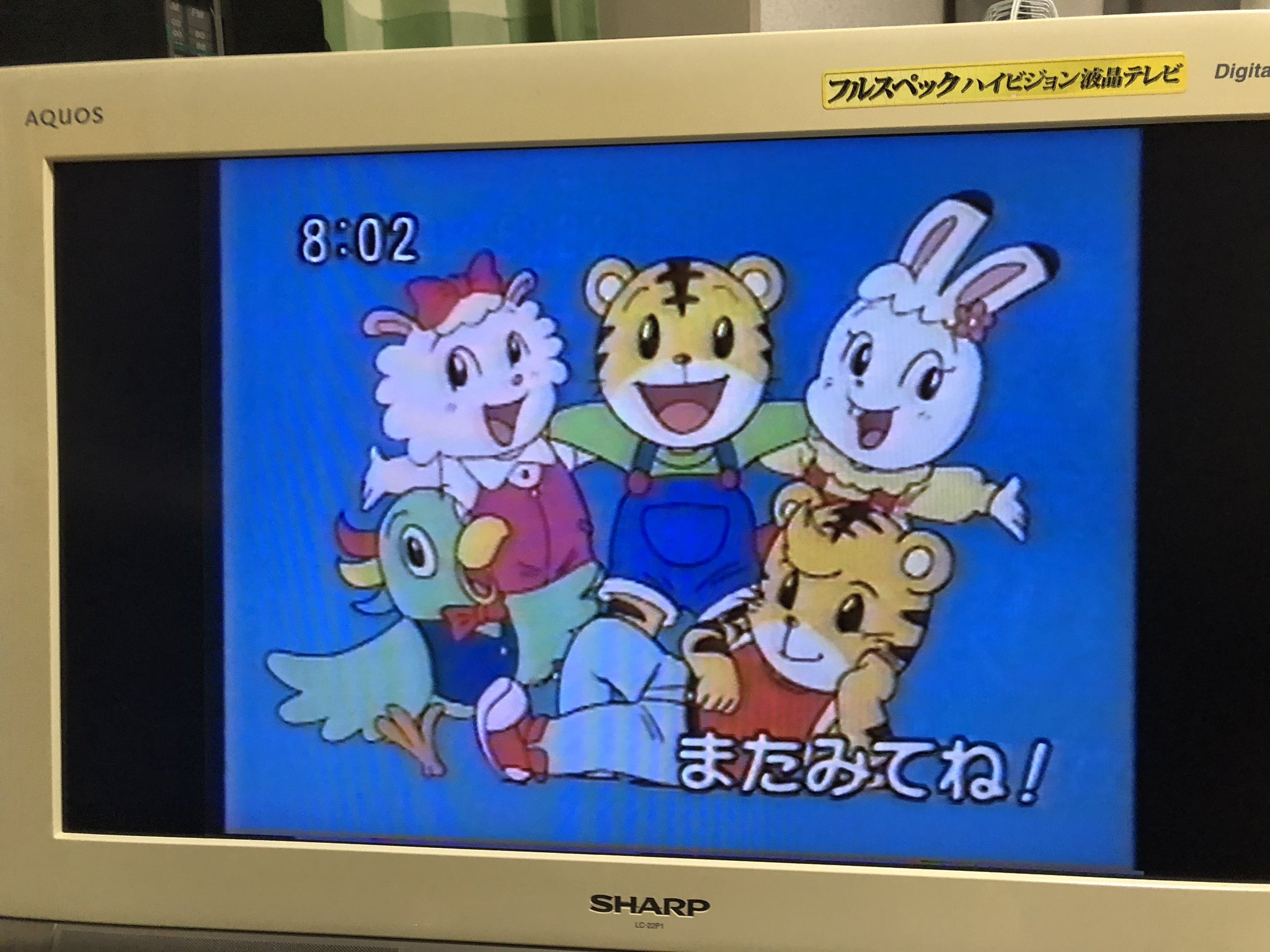 Twitter 上的 はっひー ついに しましまとらのしまじろう のビデオをお持ちの方と出会えた しまじろう 入ってる テレ東だから朝なんだなぁ T Co Voaleasten Twitter