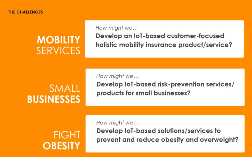 Good morning #insurance twitter, here are the challenges for <a href="/CookhouseLab/">Cookhouse Labs</a> #SummerHack2020 

#IoT #insurtech #mobility #SmallBusiness #health