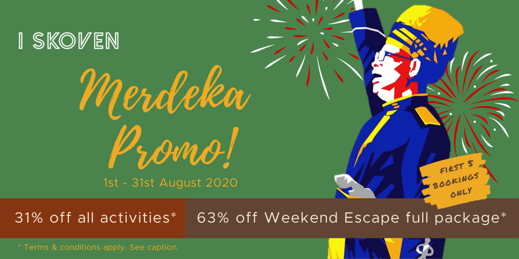 ISKOVENMY's tweet photo. Salam Merdeka! 🇲🇾 To celebrate the 63rd Merdeka Day on 31st August 2020, we will be having a month-long promotion throughout August! Let's spend some quality time with family and friends while enjoying our rich &amp; diverse national treasure — the forest! 🌲 See T&amp;C on our FB Page. https://t.co/wSQ1hqluDc