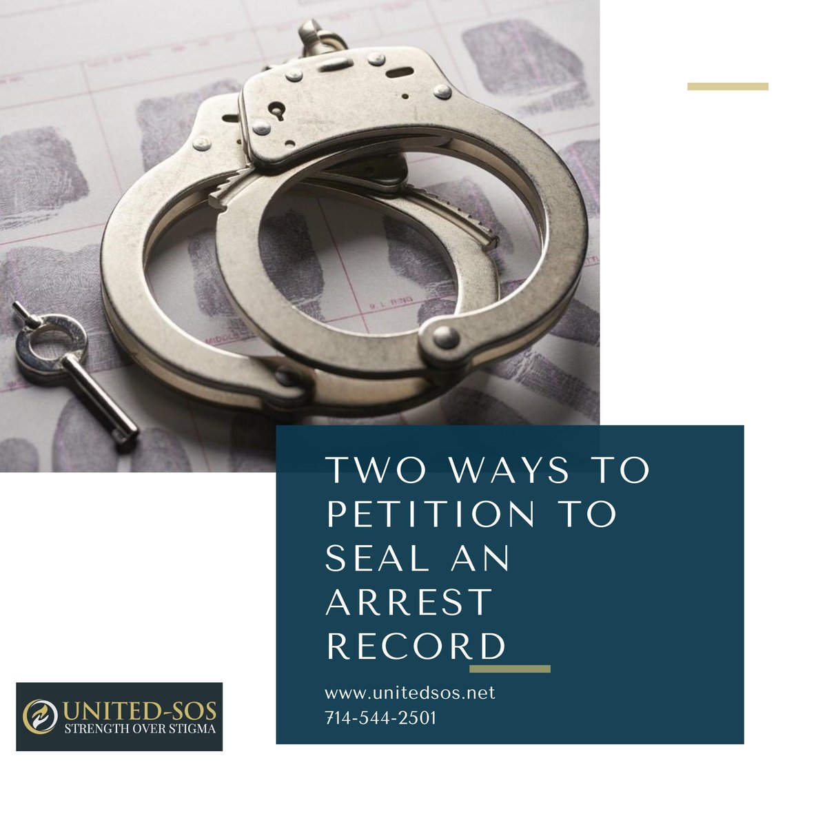 The CARE Act allows for arrest records to be sealed under Penal Code section 851.91 much easier than under 851.8. 
Having your record sealed pursuant to 851.8 means that ALL documents &amp; fingerprints related to your arrest are confidentially sealed for 3 years.
#sealanarrestrecord
