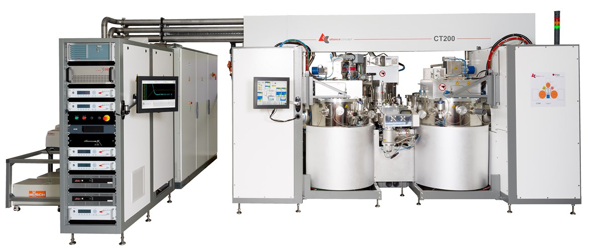 MiNetTechnology's tweet photo. The CT200 PVD tool from Alliance Concept consists of a central transfer chamber with up to 6 process modules. It is one of the most advanced cluster tools of its generation and a result of over 25 years experience.

https://t.co/d7qYEpY6PI

#PVD #Sputtering #Thinfilm https://t.co/V3cKTNAeKF