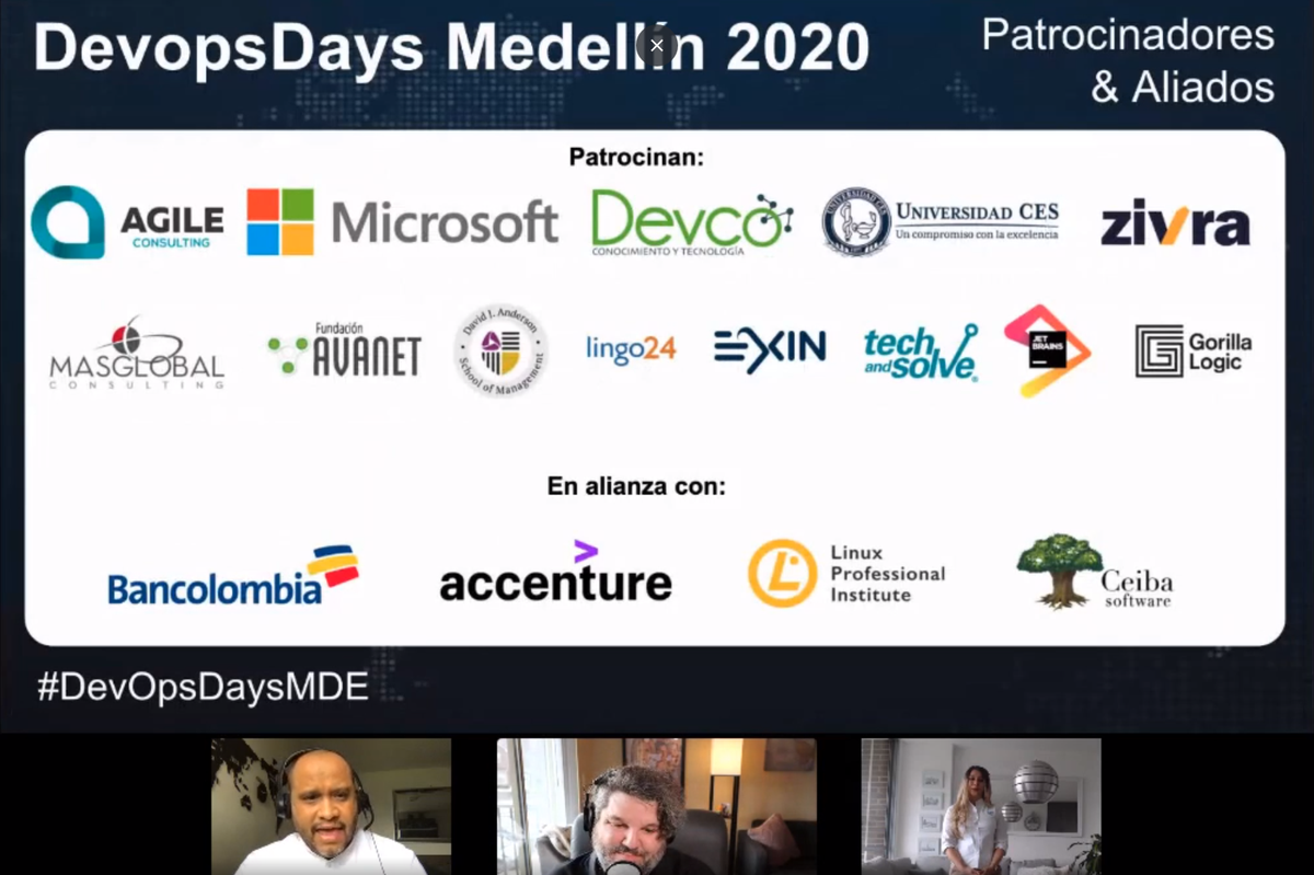 afcano's tweet photo. El equipo de #DevOps de @CeibaSoftware presente en el evento @DevopsdaysMed, muy orgullosos de participar de estos espacios para compartir conocimiento y aprender de las experiencias de la comunidad. https://t.co/0QcSlGWArK