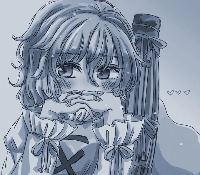 過去絵をモノクロにするやつ、自分の場合は「モノクロになったね」という感想しか出ない……カッコイイ絵を描く人のモノクロ化は、映えて素敵よね。 