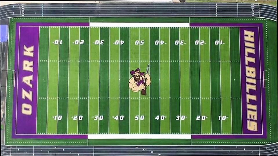 We are going to crown the ultimate AstroTurf fan-favorite High School Football Field. Here are two of the Round 3 candidates: Marysville HS of Ohio and Ozark HS of Arkansas
<a href="/MHS_Monarchs/">MHS Monarchs</a> 
 
<a href="/ozarkhillbillys/">Ozark Hillbillies</a> 
 
 COMMENT WITH YOUR FAVORITE