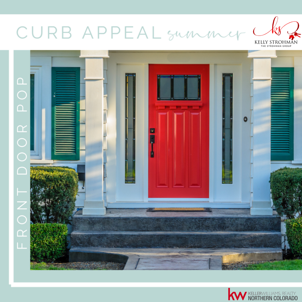 kellystrohman's tweet image. Make your front door stand out instead of blend in. 🚪 Add a unique pop of color to your home by painting your front door! 💛💚💜💗 Be sure to choose a color that enhances the rest of your home’s unique features.

#Tuesdaytrends #curbappeal #summerpop #unique #realestate