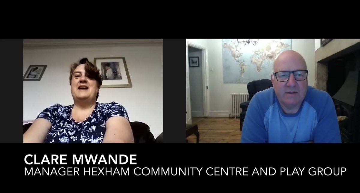 hexhamtv's tweet photo. Meet Clare, Manager of the #HexhamCommunityCentre and Play Group #Hexham #Northumberland
https://t.co/4R6XuYaFDN
Clare tells us how the Centre reacted to Covid19 and how they are #BuildingBackBetter
#PeopleOfHexham #HexhamMatters @HexhamTown #LoveHexham @Hexham @HexhamYouthy98 https://t.co/XcLJkzcAcn