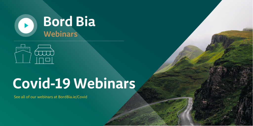 Bordbia's tweet photo. Missed a webinar? You can catch up on all of our recent webinars on https://t.co/HP2Q5b4kBQ, covering topics from digital marketing, sustainable packaging and risk management. 
Watch here: https://t.co/pEu7Wp18CP https://t.co/BXjpUjf9GE